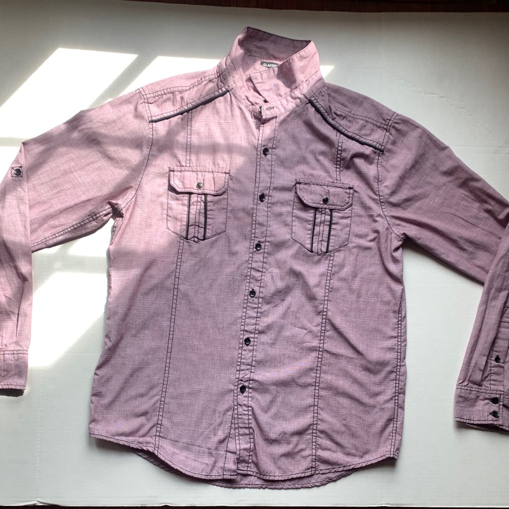 A Light Colored Buttoned Down Shirt - image 1